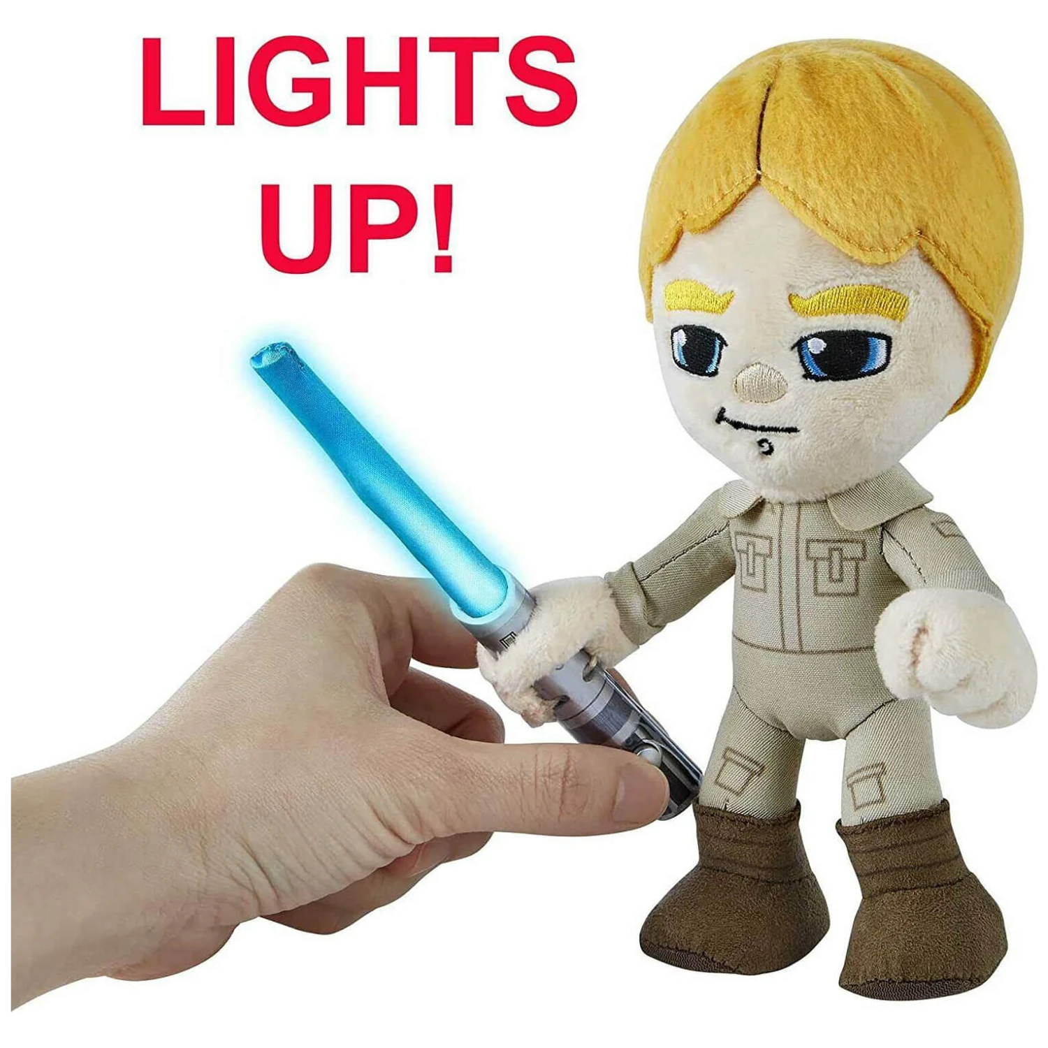 Star Wars Plush Figure With Light Up Lightsaber 20cm 4 Star Wars Plush Figure With Light Up Lightsaber 20cm - Image 4