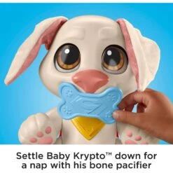 DC COMICS DC Super Pets Baby Krypto Interactive Puppy Sounds Music 20cm 11 DC COMICS DC Super Pets Baby Krypto Interactive Puppy Sounds Music 20cm -Toy Promotion Store GRAHGV05 6448 9655 6