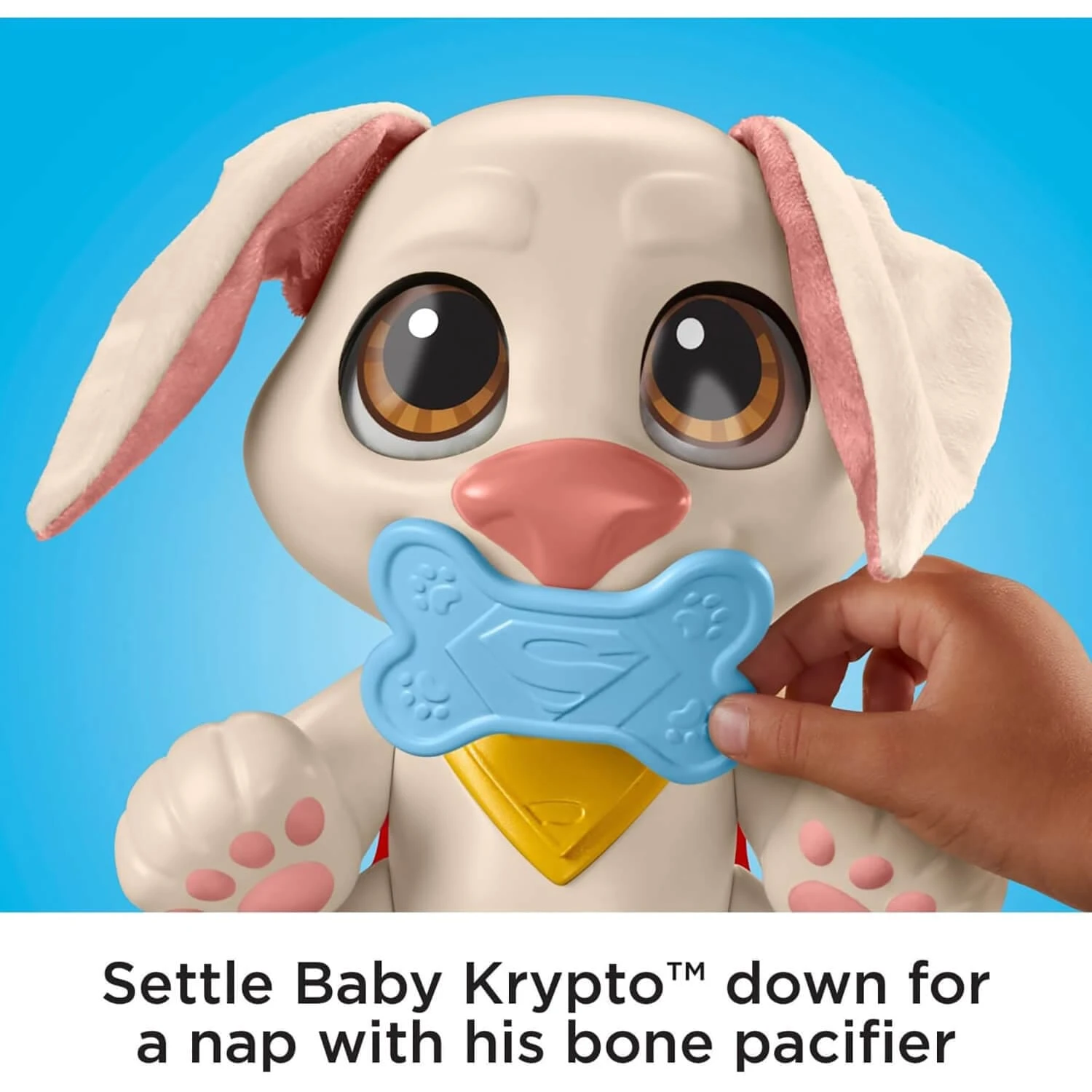DC COMICS DC Super Pets Baby Krypto Interactive Puppy Sounds Music 20cm 6 DC COMICS DC Super Pets Baby Krypto Interactive Puppy Sounds Music 20cm - Image 6