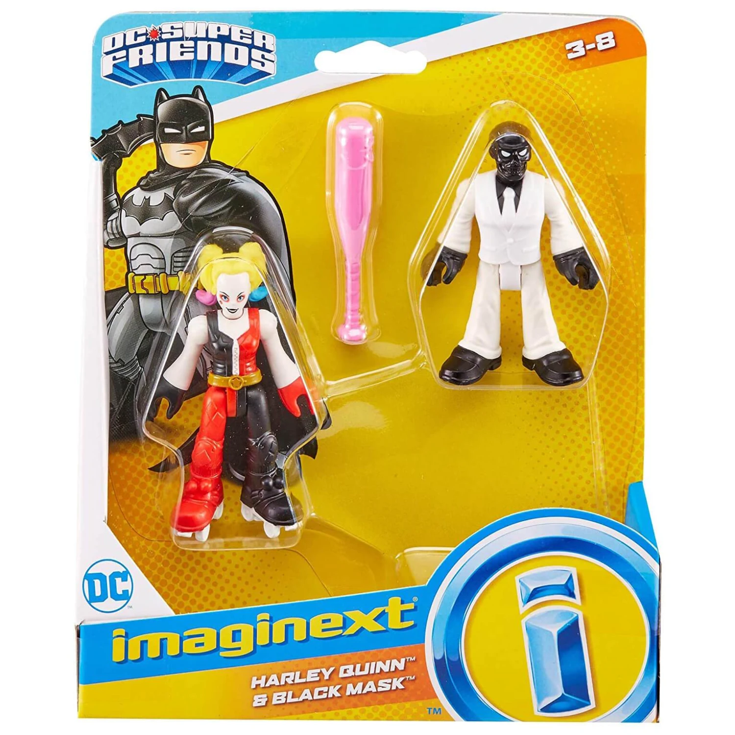 Fisher Price Imaginext DC Super Friends Action Figure Twin Pack 7cm 5 Fisher Price Imaginext DC Super Friends Action Figure Twin Pack 7cm - Image 5