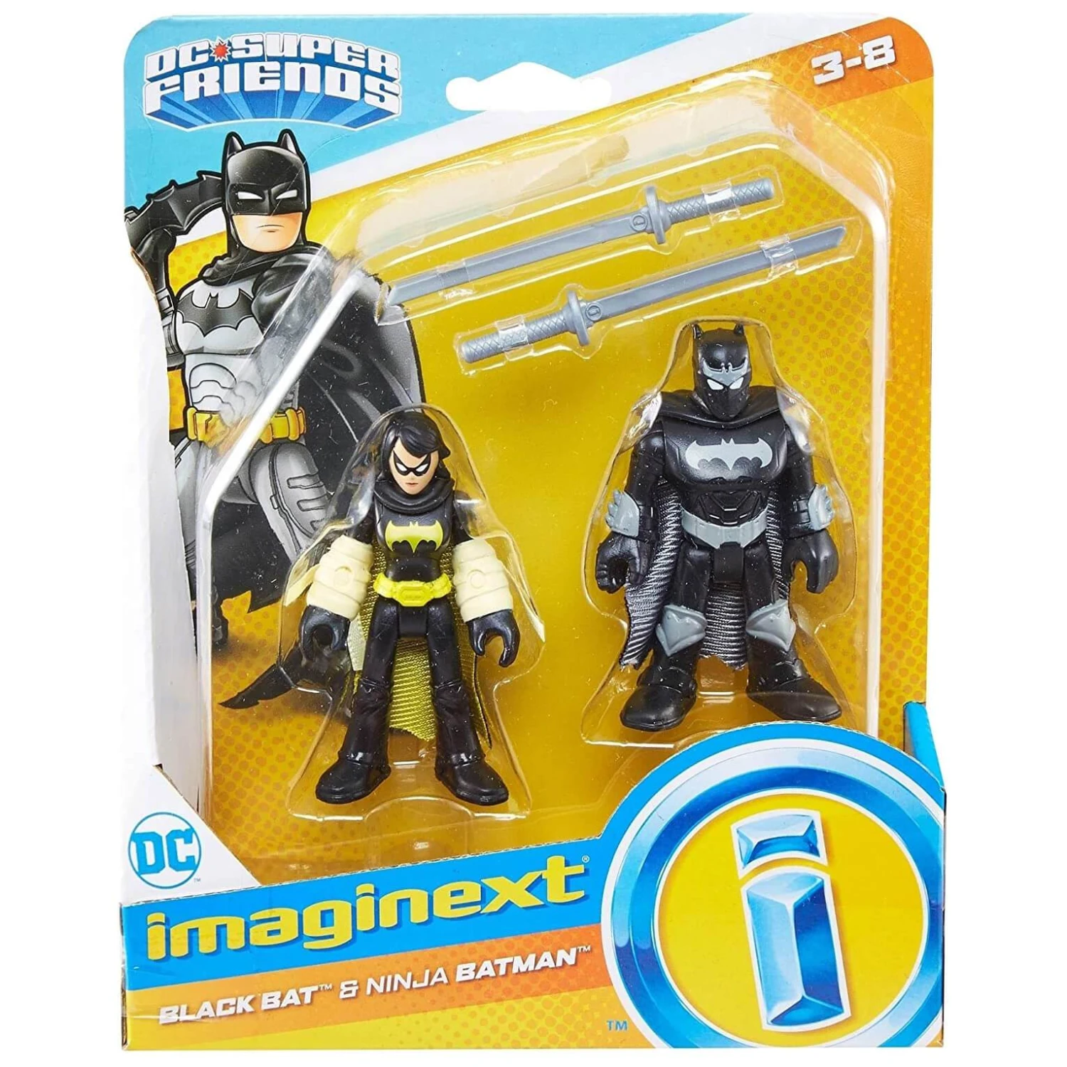 Fisher Price Imaginext DC Super Friends Action Figure Twin Pack 7cm 6 Fisher Price Imaginext DC Super Friends Action Figure Twin Pack 7cm - Image 6