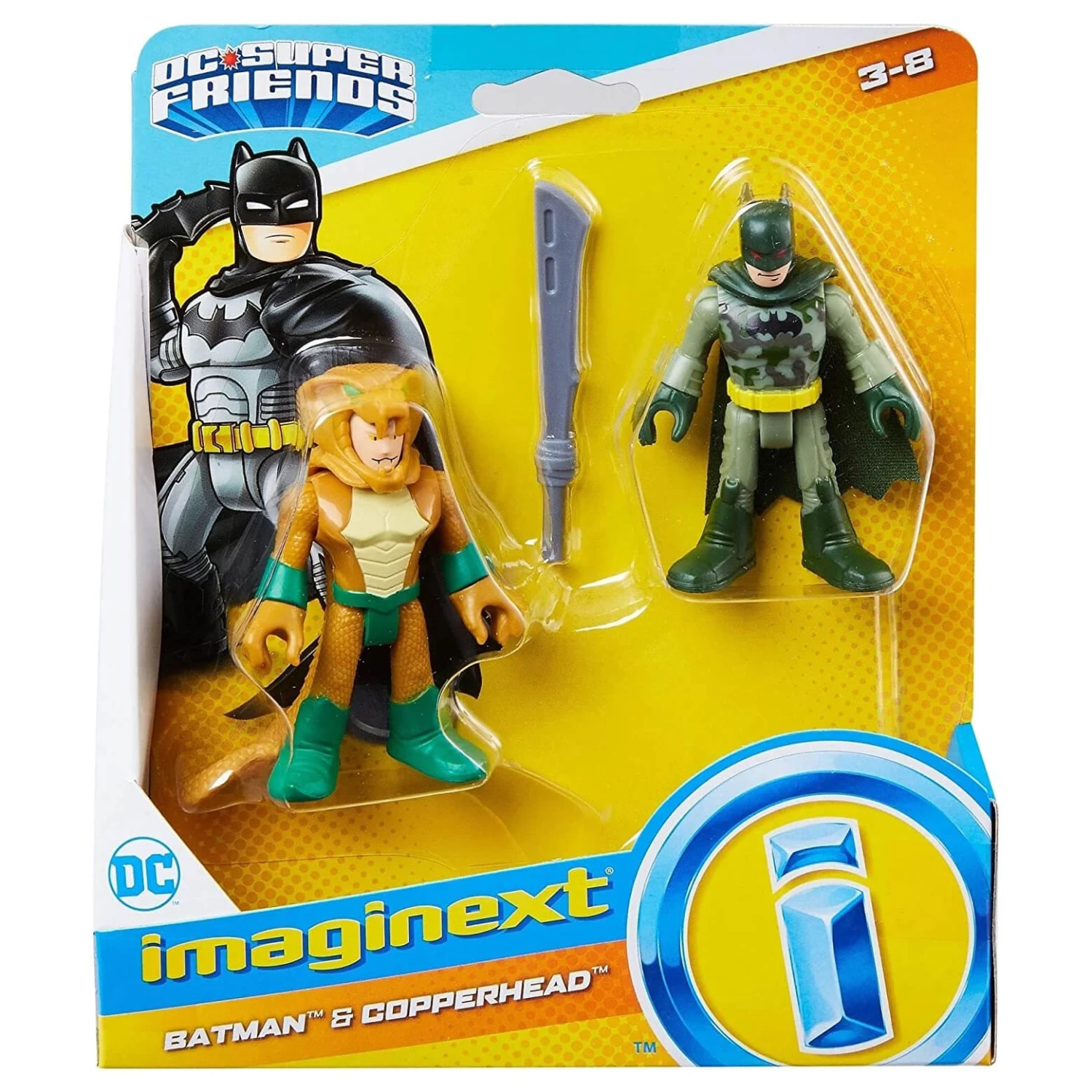 Fisher Price Imaginext DC Super Friends Action Figure Twin Pack 7cm 7 Fisher Price Imaginext DC Super Friends Action Figure Twin Pack 7cm - Image 7