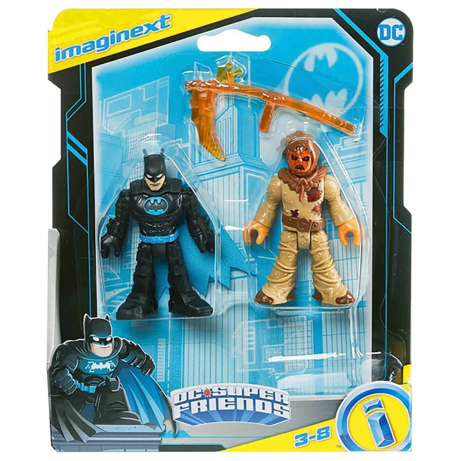 Fisher Price Imaginext DC Super Friends Action Figure Twin Pack 7cm 8 Fisher Price Imaginext DC Super Friends Action Figure Twin Pack 7cm - Image 8