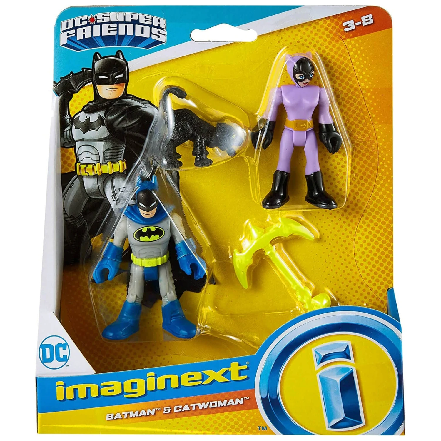 Fisher Price Imaginext DC Super Friends Action Figure Twin Pack 7cm 10 Fisher Price Imaginext DC Super Friends Action Figure Twin Pack 7cm - Image 10