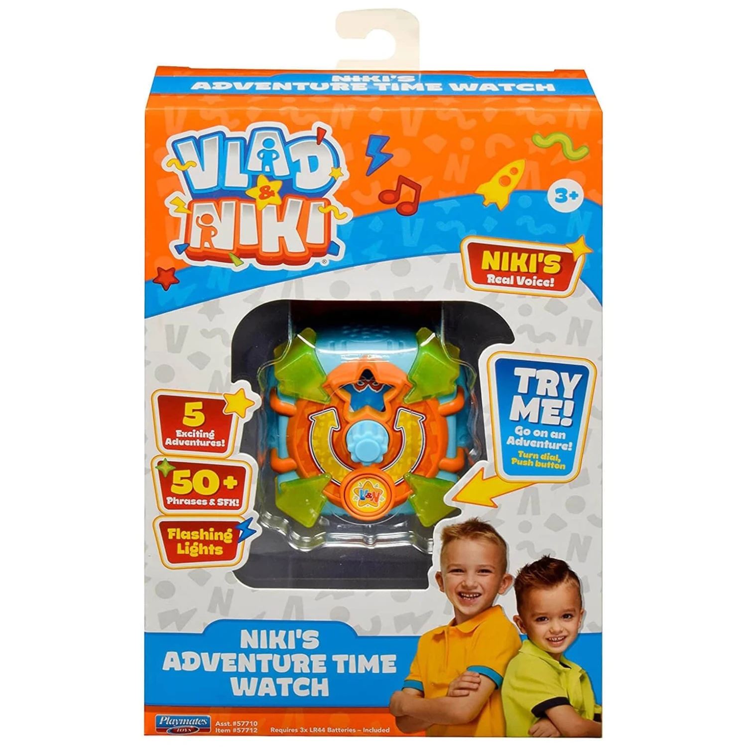 Vlad & Niki Adventure Time Watch Lights 50+ Phrases 1 Vlad & Niki Adventure Time Watch Lights 50+ Phrases