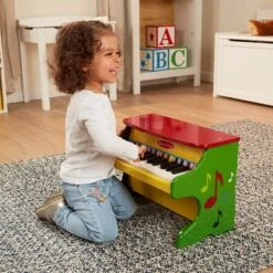 Melissa & Doug Learn To Play Piano Toy 25 Keys Solid Wood 40cm -Toy Promotion Store HEA11314 3 opt