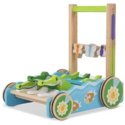 Melissa & Doug Chomp & Clack Alligator Wooden Push Along Toy 7 Melissa & Doug Chomp & Clack Alligator Wooden Push Along Toy -Toy Promotion Store HEA13129 3 opt