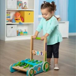 Melissa & Doug Chomp & Clack Alligator Wooden Push Along Toy 8 Melissa & Doug Chomp & Clack Alligator Wooden Push Along Toy -Toy Promotion Store HEA13129 4 opt