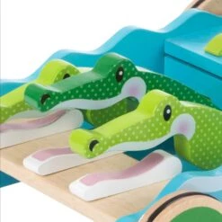 Melissa & Doug Chomp & Clack Alligator Wooden Push Along Toy 9 Melissa & Doug Chomp & Clack Alligator Wooden Push Along Toy -Toy Promotion Store HEA13129 5 opt