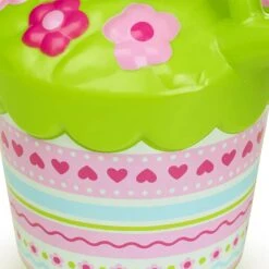 Melissa & Doug Pretty Petals Watering Can Kids Size Green Pink -Toy Promotion Store HEA16724 6 opt