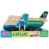 Melissa & Doug Wooden Airplane 9 Pieces Toy Figures Suitcases