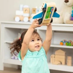 Melissa & Doug Wooden Airplane 9 Pieces Toy Figures Suitcases 7 Melissa & Doug Wooden Airplane 9 Pieces Toy Figures Suitcases -Toy Promotion Store HEA19394 5 opt