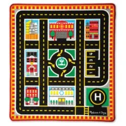 Melissa & Doug Large Activity Rug Play Mat With Accessories 100cm -Toy Promotion Store HEA19406 1 opt