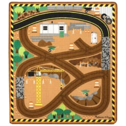 Melissa & Doug Large Activity Rug Play Mat With Accessories 100cm -Toy Promotion Store HEA19407 1 opt