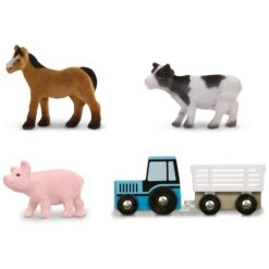 Melissa & Doug Large Activity Rug Play Mat With Accessories 100cm -Toy Promotion Store HEA19425 3 opt