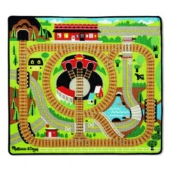 Melissa & Doug Large Activity Rug Play Mat With Accessories 100cm -Toy Promotion Store HEA19554 1 opt