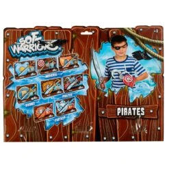 Soft Warriors Sword Play Set Fancy Dress Up Pirate Medieval -Toy Promotion Store HEA21128 2 opt