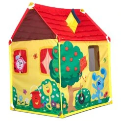 Melissa & Doug Blue's House Play Tent Indoor Outdoor 1.2m -Toy Promotion Store HEA33022 4 opt