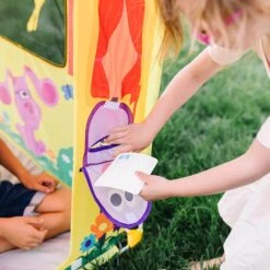 Melissa & Doug Blue's House Play Tent Indoor Outdoor 1.2m -Toy Promotion Store HEA33022 5 opt