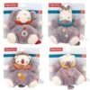 Fisher Price Fisher-Price Plush Animal Baby Soft Toy 6" Character Rattle
