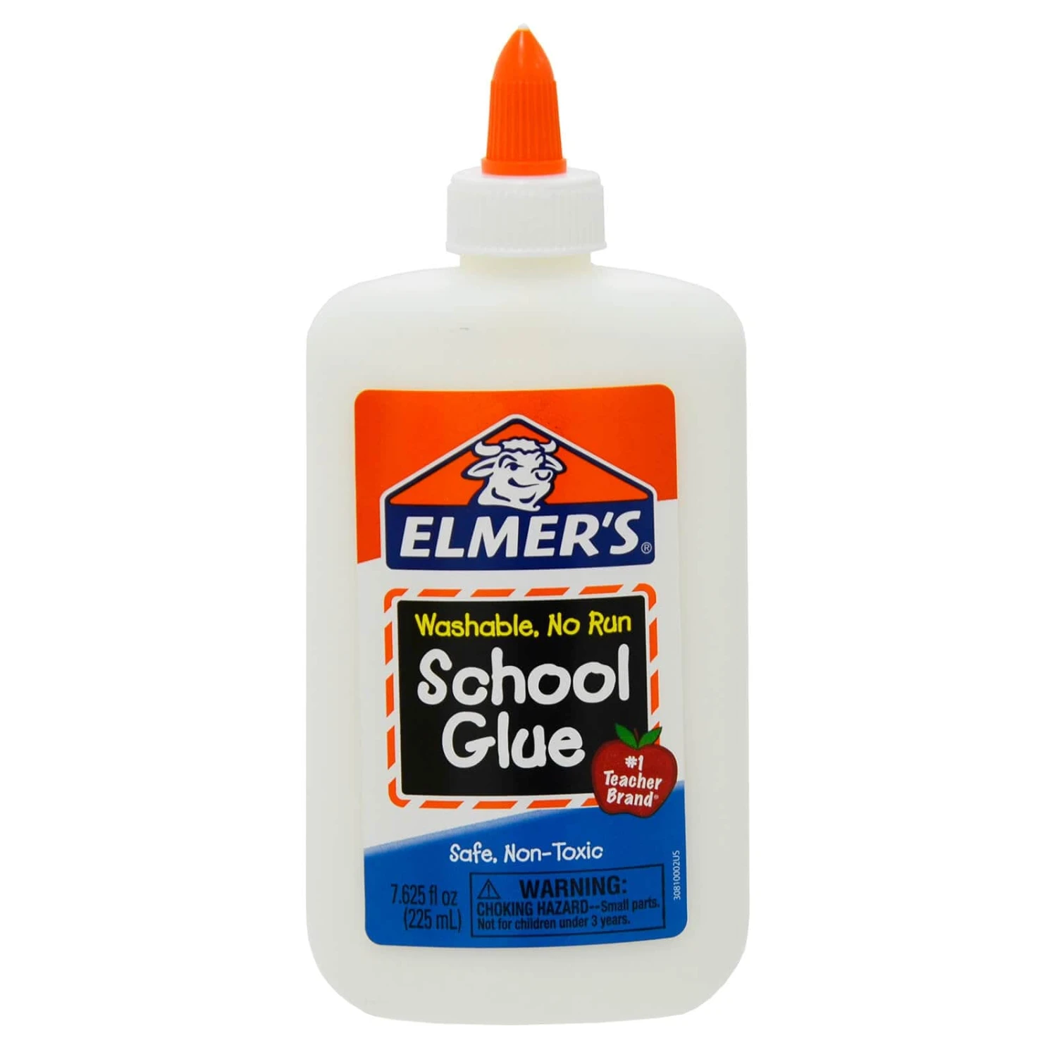 Elmers School Glue Washable No Run Safe Non Toxic 225ml 1 Elmers School Glue Washable No Run Safe Non Toxic 225ml