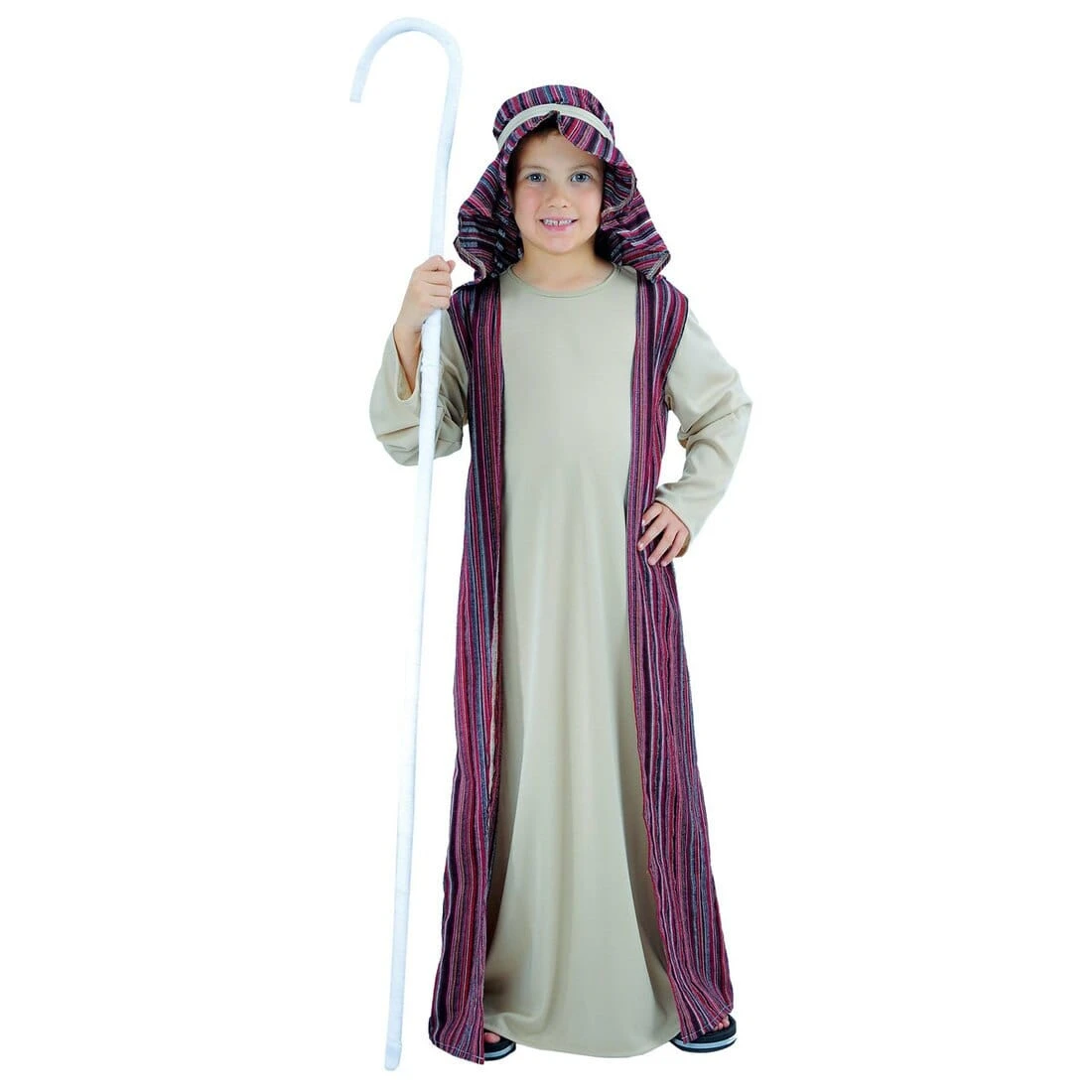 Boys Shepherd Christmas Nativity Joseph Halloween Costume 1 Boys Shepherd Christmas Nativity Joseph Halloween Costume