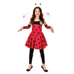 Girls Lovely Ladybug Halloween Fancy Dress Halloween Costume