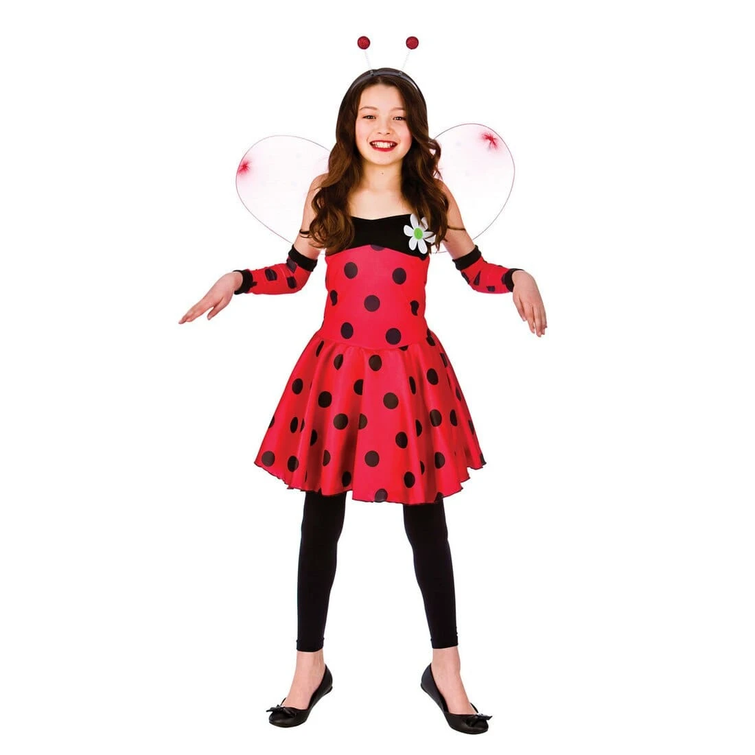 Girls Lovely Ladybug Halloween Fancy Dress Halloween Costume 1 Girls Lovely Ladybug Halloween Fancy Dress Halloween Costume
