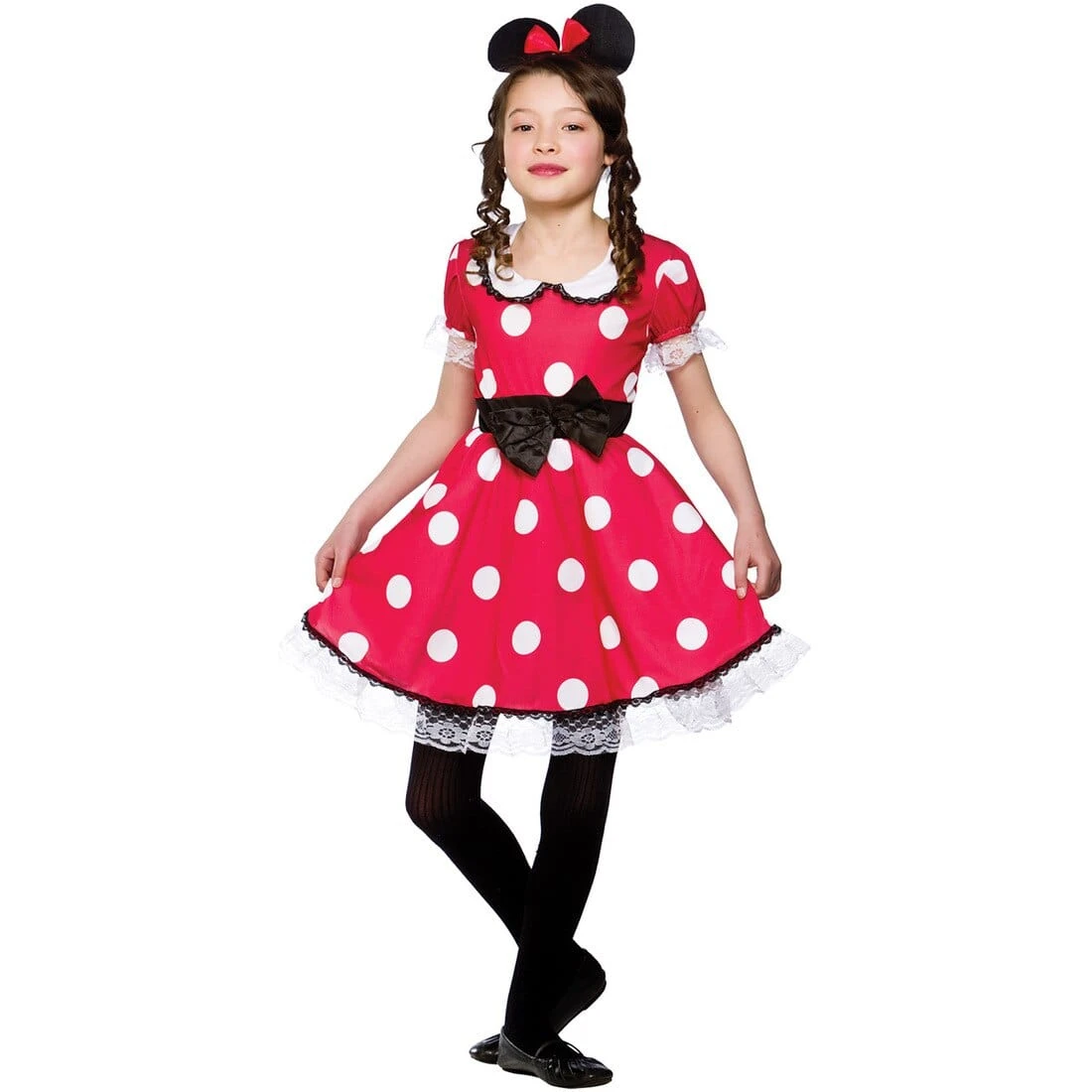 Girls Cute Mouse Animal Fancy Dress Halloween Costume 1 Girls Cute Mouse Animal Fancy Dress Halloween Costume